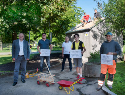 Ein Gartenhaus für den Kindergarten - i+R Gruppe GmbH
